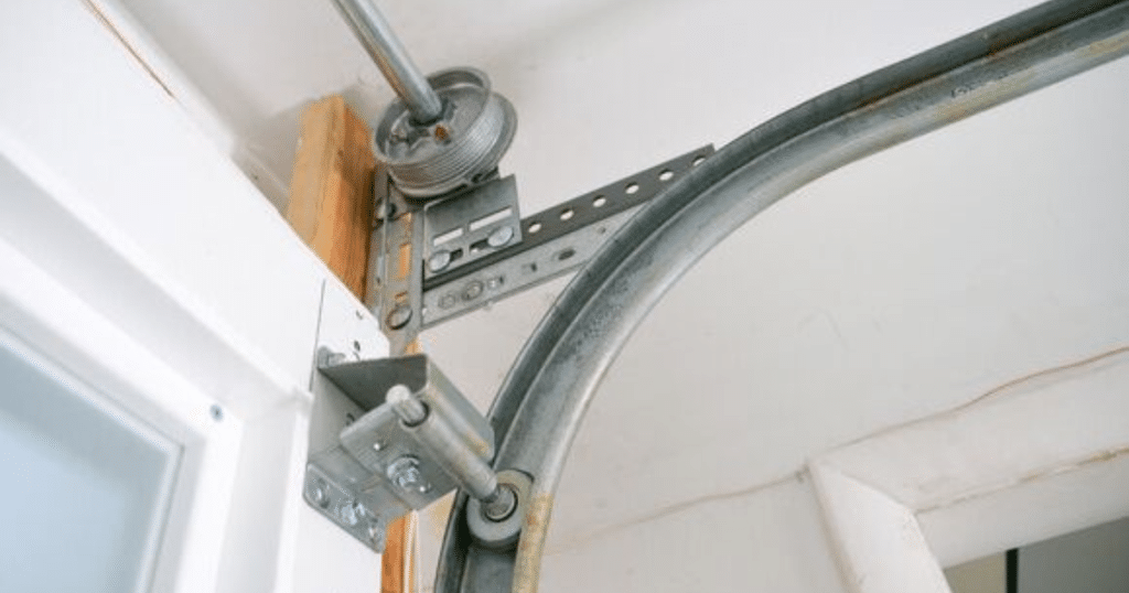 garage door vertical track