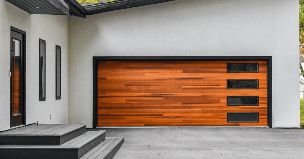 single panel garage door